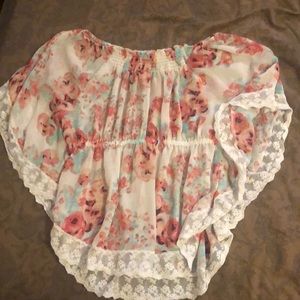 Floral kids blouse